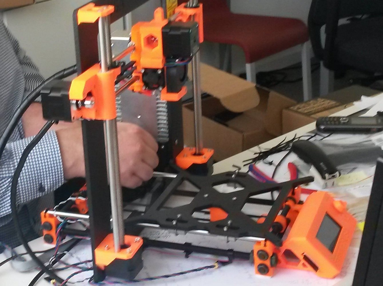 Aufbau des 3D Druckers
