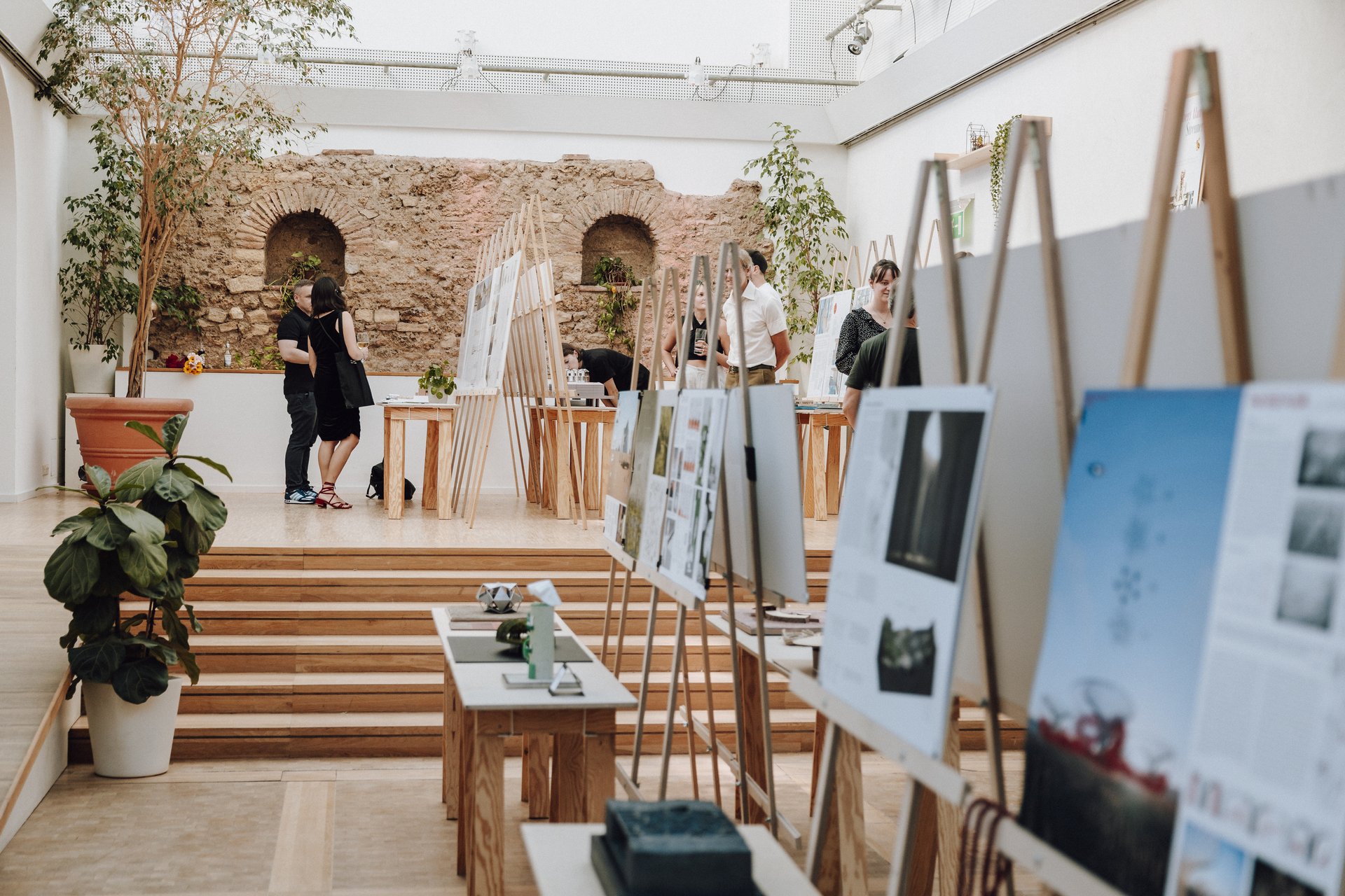 Ausstellung der Fachrichtung Innenarchitektur